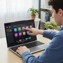 Notebook 15,6” NANU SHOP – Full HD IPS Touchscreen, Intel N5095, 16GB RAM, 512GB SSD, Windows 11 Pro