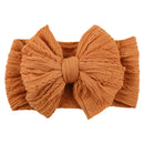Tiarra Infantil QueenBaby com Laço em Nylon | Headband Elástico para Bebês e Crianças (0-5T)