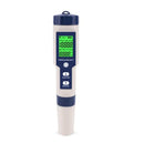 Medidor Digital 5 em 1 JUANJUAN – pH, Temperatura, TDS, EC e Salinidade com Calibração Automática à Prova d’Água