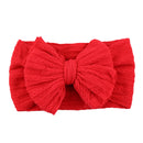 Tiarra Infantil QueenBaby com Laço em Nylon | Headband Elástico para Bebês e Crianças (0-5T)