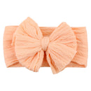 Tiarra Infantil QueenBaby com Laço em Nylon | Headband Elástico para Bebês e Crianças (0-5T)