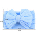 Tiarra Infantil QueenBaby com Laço em Nylon | Headband Elástico para Bebês e Crianças (0-5T)