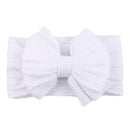 Tiarra Infantil QueenBaby com Laço em Nylon | Headband Elástico para Bebês e Crianças (0-5T)