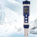 Medidor Digital 5 em 1 JUANJUAN – pH, Temperatura, TDS, EC e Salinidade com Calibração Automática à Prova d’Água