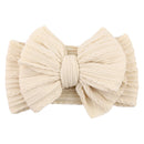 Tiarra Infantil QueenBaby com Laço em Nylon | Headband Elástico para Bebês e Crianças (0-5T)
