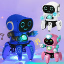 Robô Musical Infantil com Luzes LED – Brinquedo Educativo com Dança e Movimento para Crianças