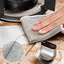 Panos de Limpeza em Microfibra com Arame de Aço | Dupla Camada, Não Arranha | Toalhas de Cozinha, Banheiro e Utensílios Domésticos (5/20 Peças)