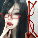 Óculos de Cosplay Kamishiro Rize / Akemi Homura | Acessório de Moda Redondo Sem Lentes