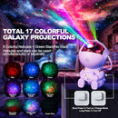 Projetor Astronauta Galaxy Starry Sky | Luz LED Noturna para Quarto e Sala de Jogos