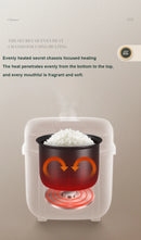 Mini Panela Elétrica de Arroz BALASHOV | Cozinha Doméstica para 1-2 Pessoas | Panela de 1,2L com Função de Aquecimento e Vaporizador