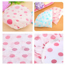 Kit 3 Toucas de Banho Femininas Reutilizáveis – Impermeável com Elástico Largo, Estilo Ponto