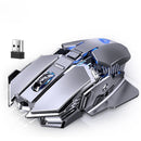 Mouse Sem Fio SC300 SSMMDZ – Recarregável, Silencioso, 6400 DPI, Luzes Coloridas, Para Notebook e Desktop