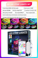 TUYA LED Strip Lights WS2812 RGBIC – Tira de LED Endereçável com Efeito Perseguidor, Wi-Fi, USB 5V, Smartlife Dreamcolor