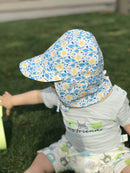Chapéu de Sol Infantil Ajustável – Proteção Solar FPS 50+ para Bebês e Crianças