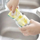 Esponja Mágica de Limpeza Dupla Face | Alta Absorção e Remoção de Ferrugem – Ferramenta de Limpeza de Cozinha