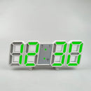 Relógio Digital 3D Niditon – Mesa e Parede, Moderno, com Exibição de Hora, Calendário e Umidade