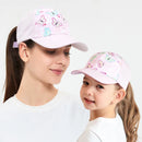 Boné Infantil de Beisebol Ajustável para Meninas – Chapéu de Sol Esportivo de Verão (53/56cm)