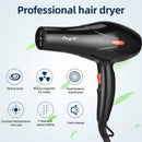 CkeyiN Secador de Cabelo Profissional 1600W – Íons Negativos, Uso Doméstico e Salão com Difusor e Concentrador