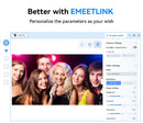 Webcam EMEET C960 4K – USB com Tripé, Autofoco e Microfone Integrado para Streaming e Videoconferências