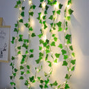 Videira de Hera Artificial com Luzes de Fada 2m | Decoração de Festa, Casamento e Natal