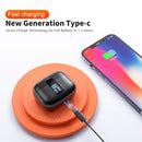 Fone de Ouvido QERE E50 – Bluetooth 5.3, Som Hi-Fi, 4 Microfones com Cancelamento de Ruído ENC e Baixa Latência