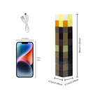 Luminária Noturna LED Recarregável USB – Luz Infantil e Decorativa para Natal, Sala e Quarto