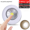 Luz Noturna Recarregável USB Portátil | LED para Sala de Estar, Quarto e Decoração de Casa