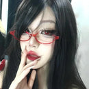 Óculos de Cosplay Kamishiro Rize / Akemi Homura | Acessório de Moda Redondo Sem Lentes