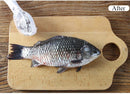 Raspador de Escamas de Peixe | Escova para Limpeza de Peixe e Frutos do Mar | Acessório de Cozinha Ecológico