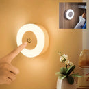 Luz Noturna Recarregável USB Portátil | LED para Sala de Estar, Quarto e Decoração de Casa