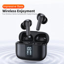 Fone de Ouvido QERE E50 – Bluetooth 5.3, Som Hi-Fi, 4 Microfones com Cancelamento de Ruído ENC e Baixa Latência