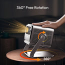 VEVSHAO V80 Projetor 4K – Full HD 1080P, 2200 Lúmens, Android 11, WiFi 6, Home Theater com Suporte Base