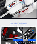 Mouse Sem Fio SC300 SSMMDZ – Recarregável, Silencioso, 6400 DPI, Luzes Coloridas, Para Notebook e Desktop