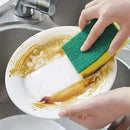 Esponja Mágica de Limpeza Dupla Face | Alta Absorção e Remoção de Ferrugem – Ferramenta de Limpeza de Cozinha