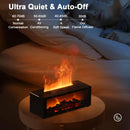 Umidificador de Ar com Óleos Essenciais – Difusor de Aroma Automático com Luz LED e Controle Remoto