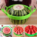 Cortador Manual de Melancia em Aço Inoxidável | Fatiador de Frutas Grande e Criativo com Design Ergonômico e Economia de Esforço