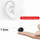 Fones de Ouvido Invisíveis DMWING V5.2 TWS – Mini In-Ear Bluetooth com Cancelamento de Ruído e Microfone