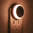 Luz Noturna LED com Sensor Inteligente Crepúsculo-Amanhecer | Plug-in Automática para Casa