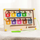 Brinquedo de Labirinto Magnético Infantil – Jogo Educativo de Concentração e Coordenação (2 a 6 anos)