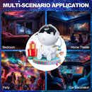 Projetor Astronauta Galaxy Starry Sky | Luz LED Noturna para Quarto e Sala de Jogos