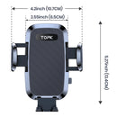 Suporte Universal para Celular TOPK | Montagem em Saída de Ar do Carro com Rotação 360°
