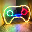Luz Neon USB para Parede – Decoração Gamer para Quarto, Sala de Jogos e Teen Room