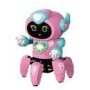 Robô Musical Infantil com Luzes LED – Brinquedo Educativo com Dança e Movimento para Crianças