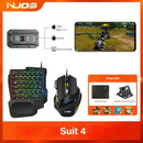 Controlador Móvel LEEDOAR M1 Pro 4 em 1 – Adaptador Mouse e Teclado Bluetooth V5.0 Programável para iOS e Android