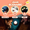 Luz Noturna Infantil em Silicone – Pato com Temporizador, Recarregável USB e Controle por Toque