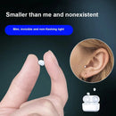Fones de Ouvido Invisíveis DMWING V5.2 TWS – Mini In-Ear Bluetooth com Cancelamento de Ruído e Microfone