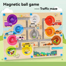 Brinquedo de Labirinto Magnético Infantil – Jogo Educativo de Concentração e Coordenação (2 a 6 anos)