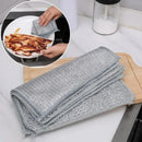 Panos de Limpeza em Microfibra com Arame de Aço | Dupla Camada, Não Arranha | Toalhas de Cozinha, Banheiro e Utensílios Domésticos (5/20 Peças)