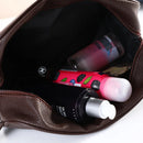 Bolsa de Cosméticos Personalizada GZGUANDA – Grande Capacidade com Zíper, Monograma e Inicial Gravada, Viagem e Negócios