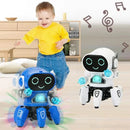 Robô Musical Infantil com Luzes LED – Brinquedo Educativo com Dança e Movimento para Crianças